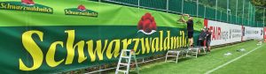 Medienhaus RETE Service Montage Beispiel Schwarzwaldmilch