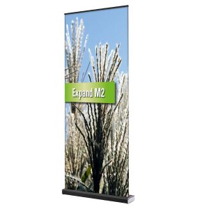Transportable Roll up Displays, z. B. das Expand M2