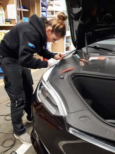 Elektroauto folieren