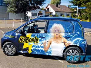 Elektroauto folieren