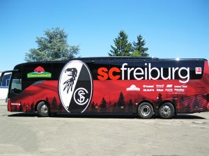 Werbetechnik im Sport in Freiburg