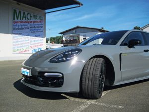Porsache Panamera Folierung Wwerbetechnik Freiburg