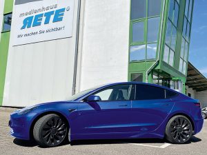 Tesla Folierung in Freiburg