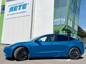 Tesla Folierung in Freiburg