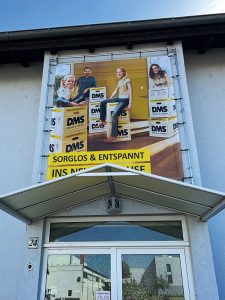 Außenbwerbung Fassadenwerbung