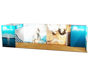 Der große und helle Stand 11x3m – 33qm